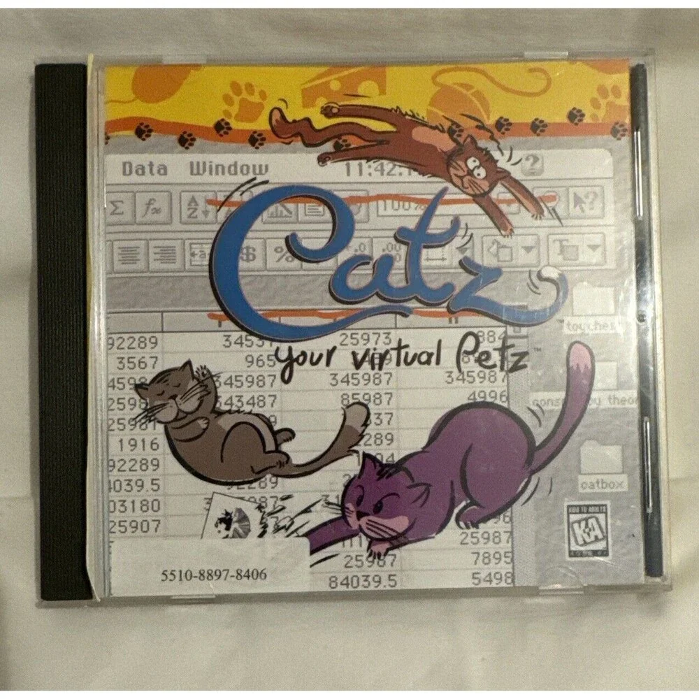 1996 PF MAGIC CATZ YOUR VIRTUAL PETZ PC CD ROM GAME